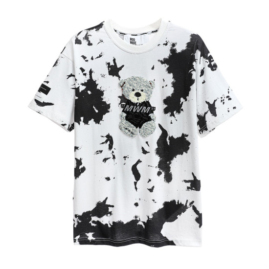 MWM Ανδρική κοντομάνικη μπλούζα Mike Teddy Tie Dye T-Shirt